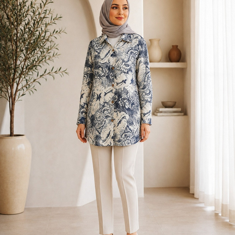 شومیز زنانه گازوئیلی