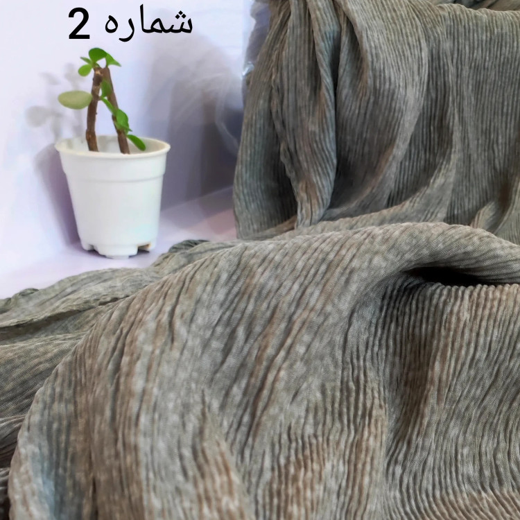 شال زنانه پلیسه موندیال قواره70*200 مدل سبک و راحت