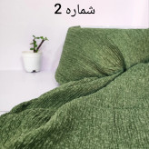 شال زنانه پلیسه نخی تابستانه موندیال قواره 70*200 سبک و خنک